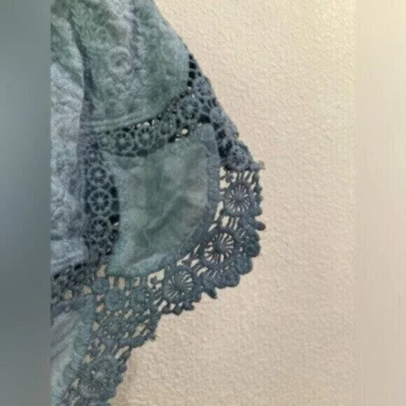 Knox Rose Boho Embroidered Dress Cottagecore Western Shabby Chic Mini - Picture 2 of 6